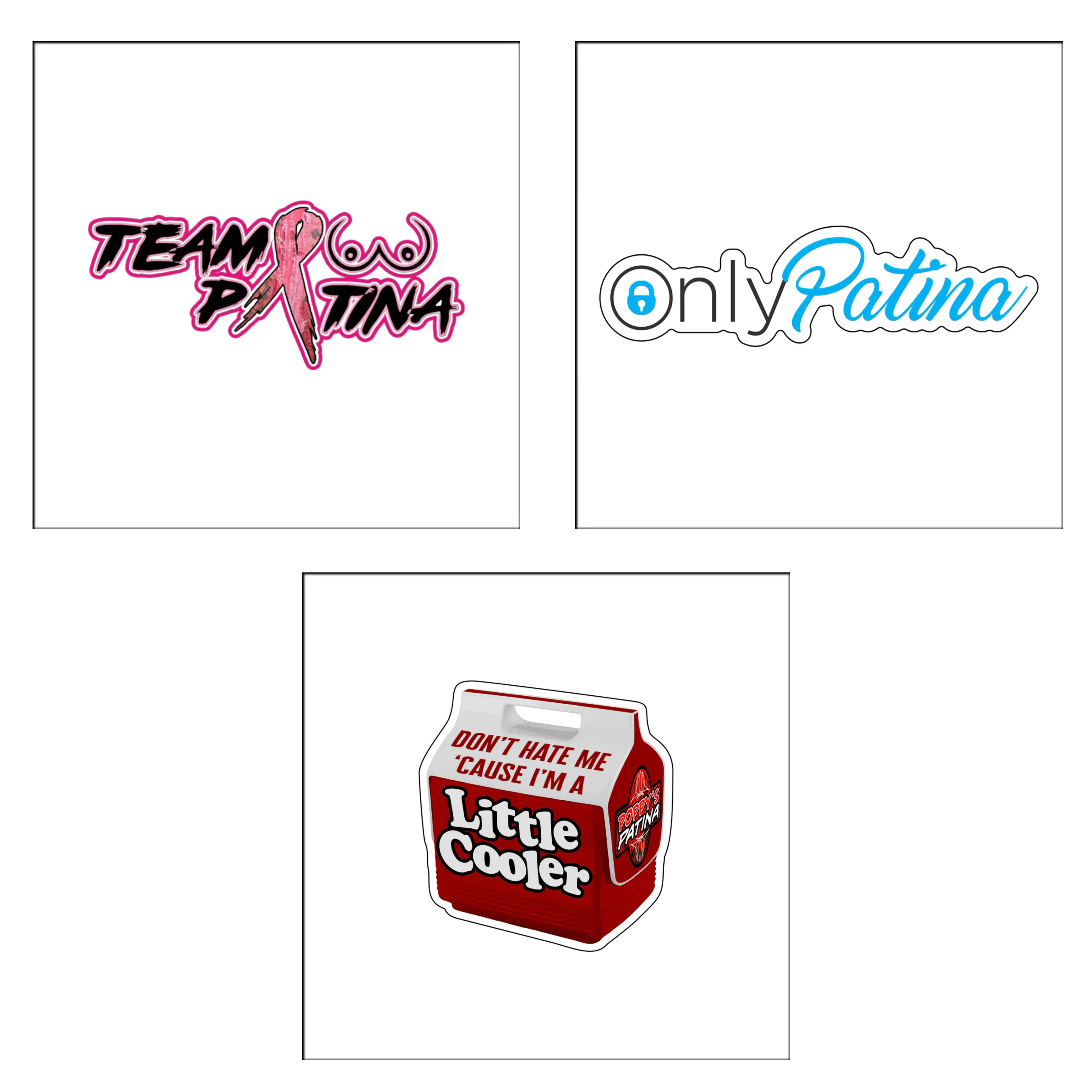 Decal Pack #3 (3 pack)